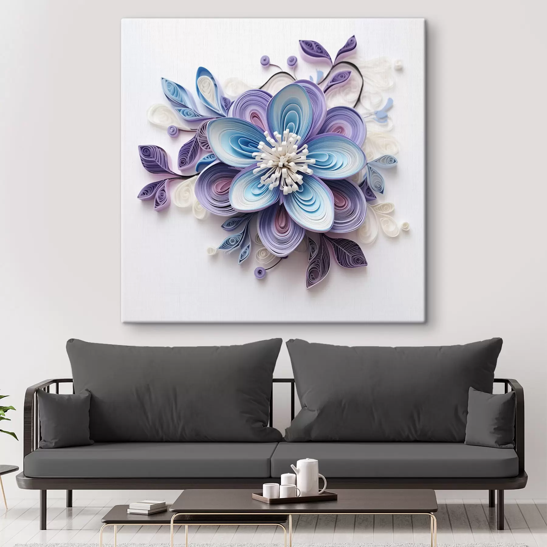 Wandbilder Abstrakte Blume s43123