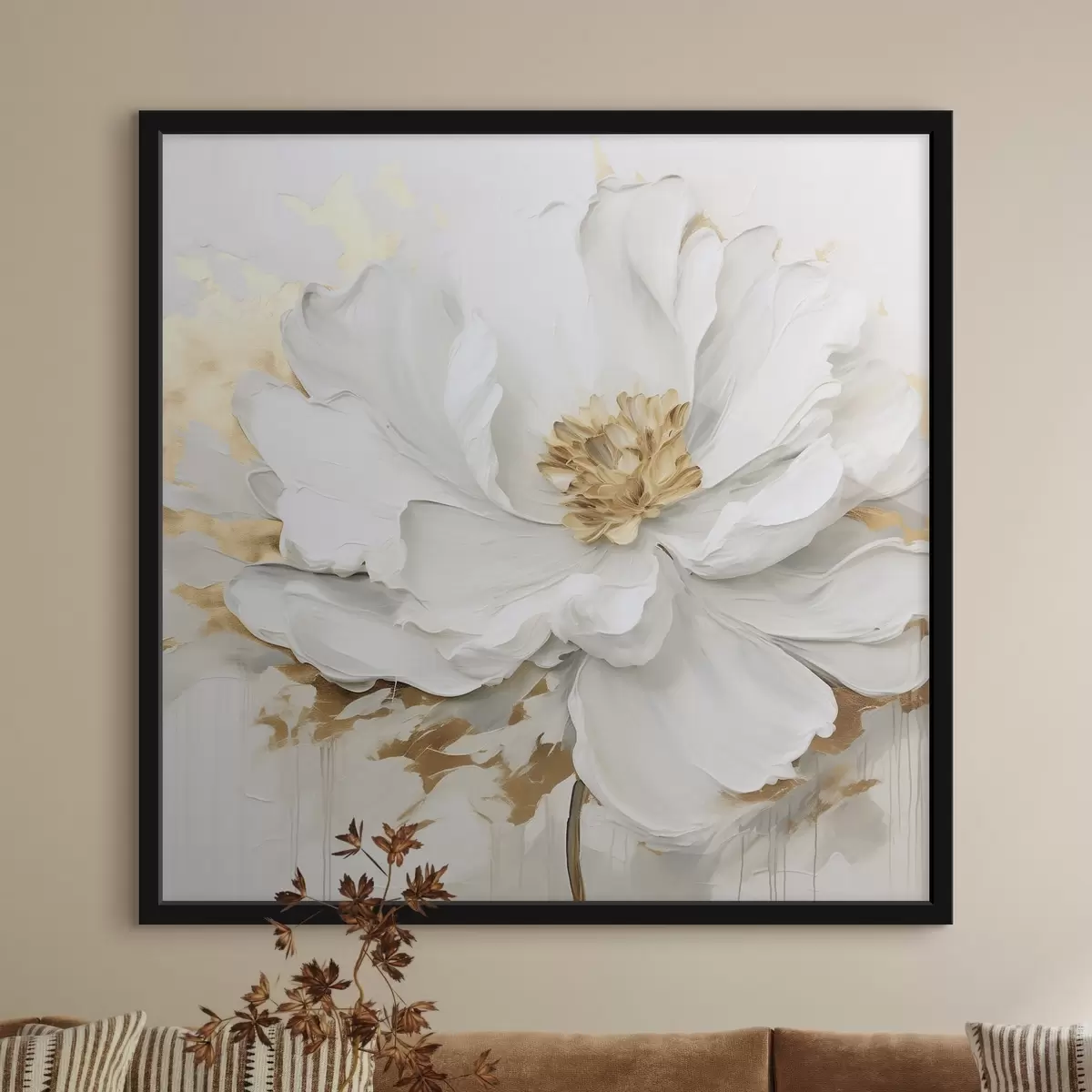 Poster Große Blume f43127