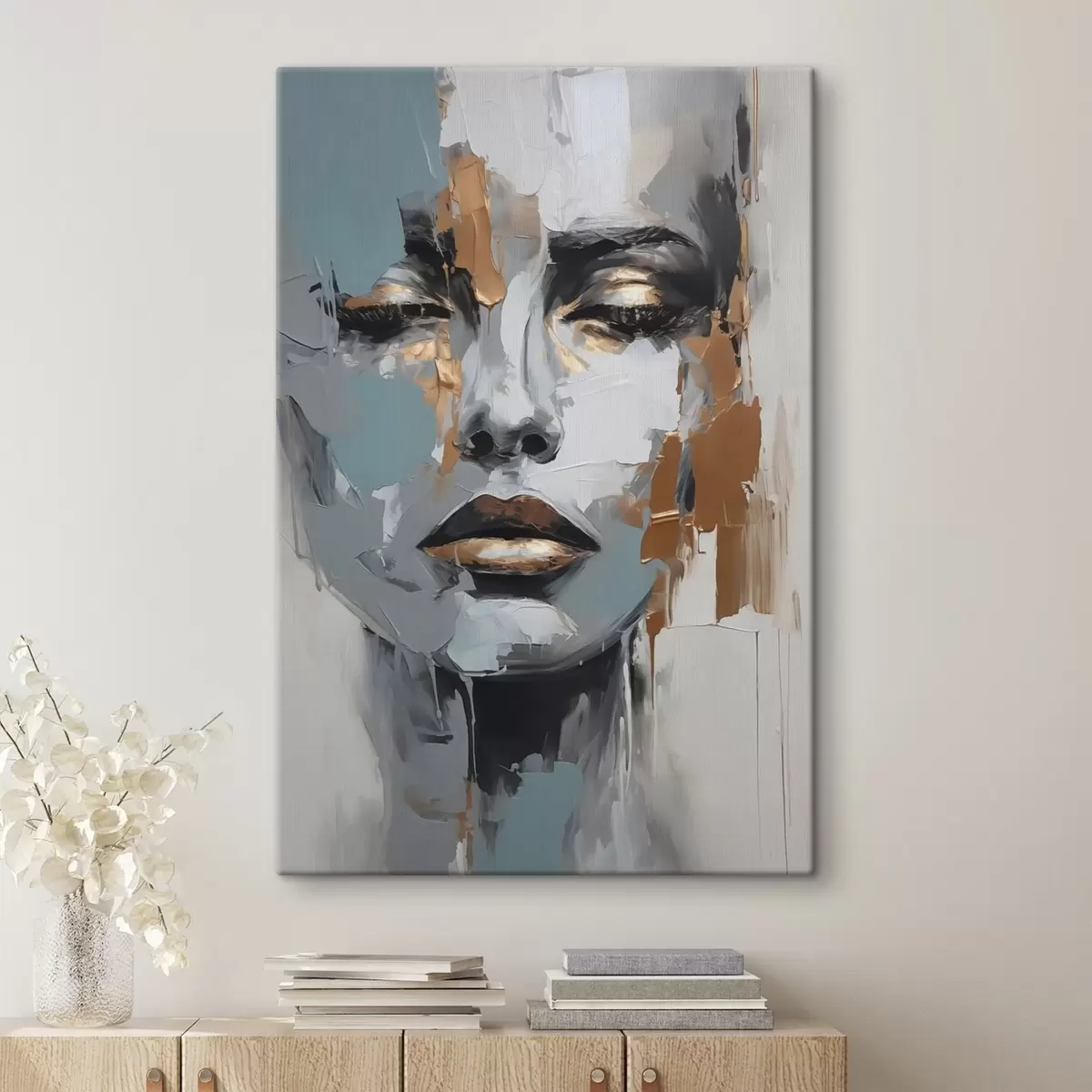 Wandbilder Abstraktes Porträt s43197