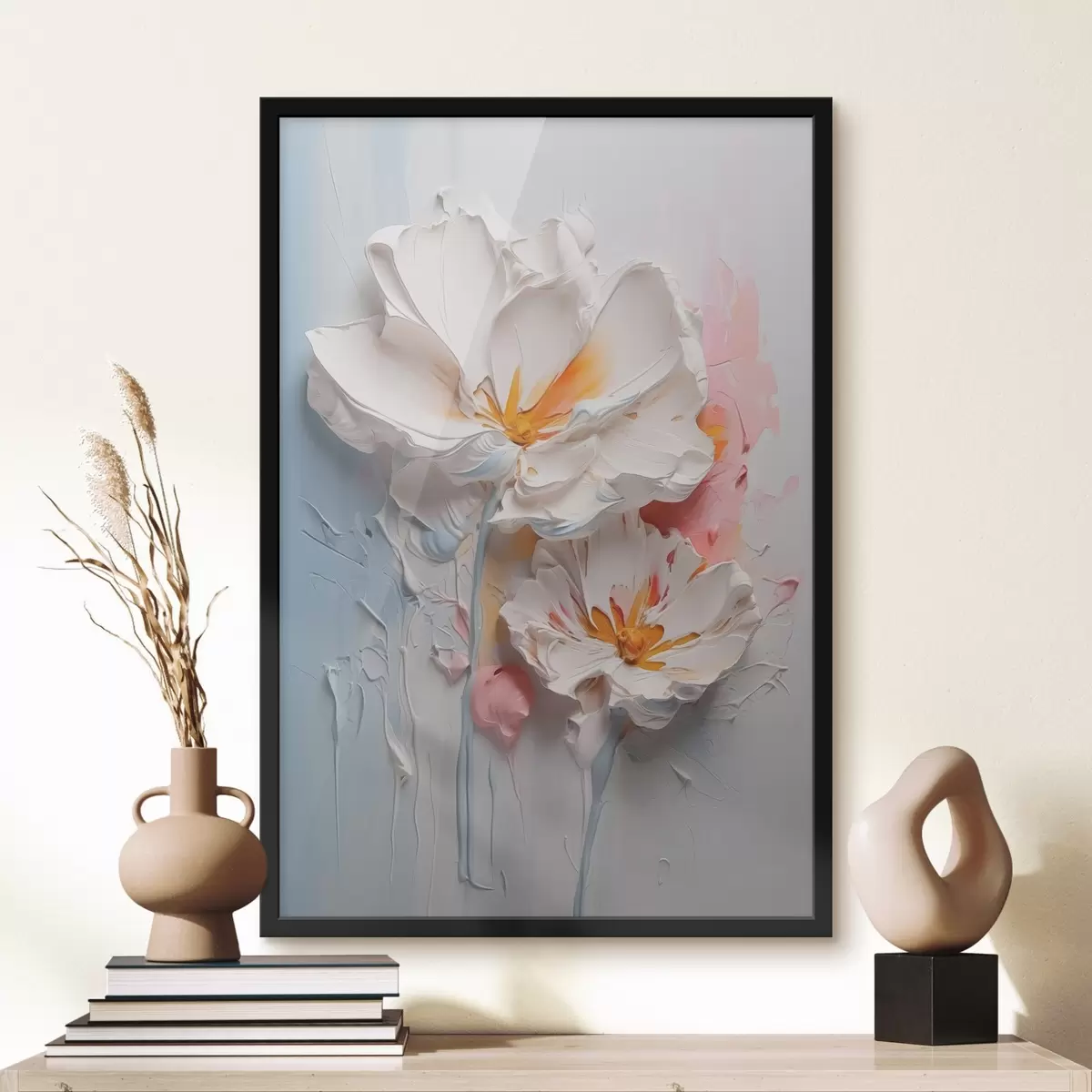 Poster Abstrakte Blumen f43196