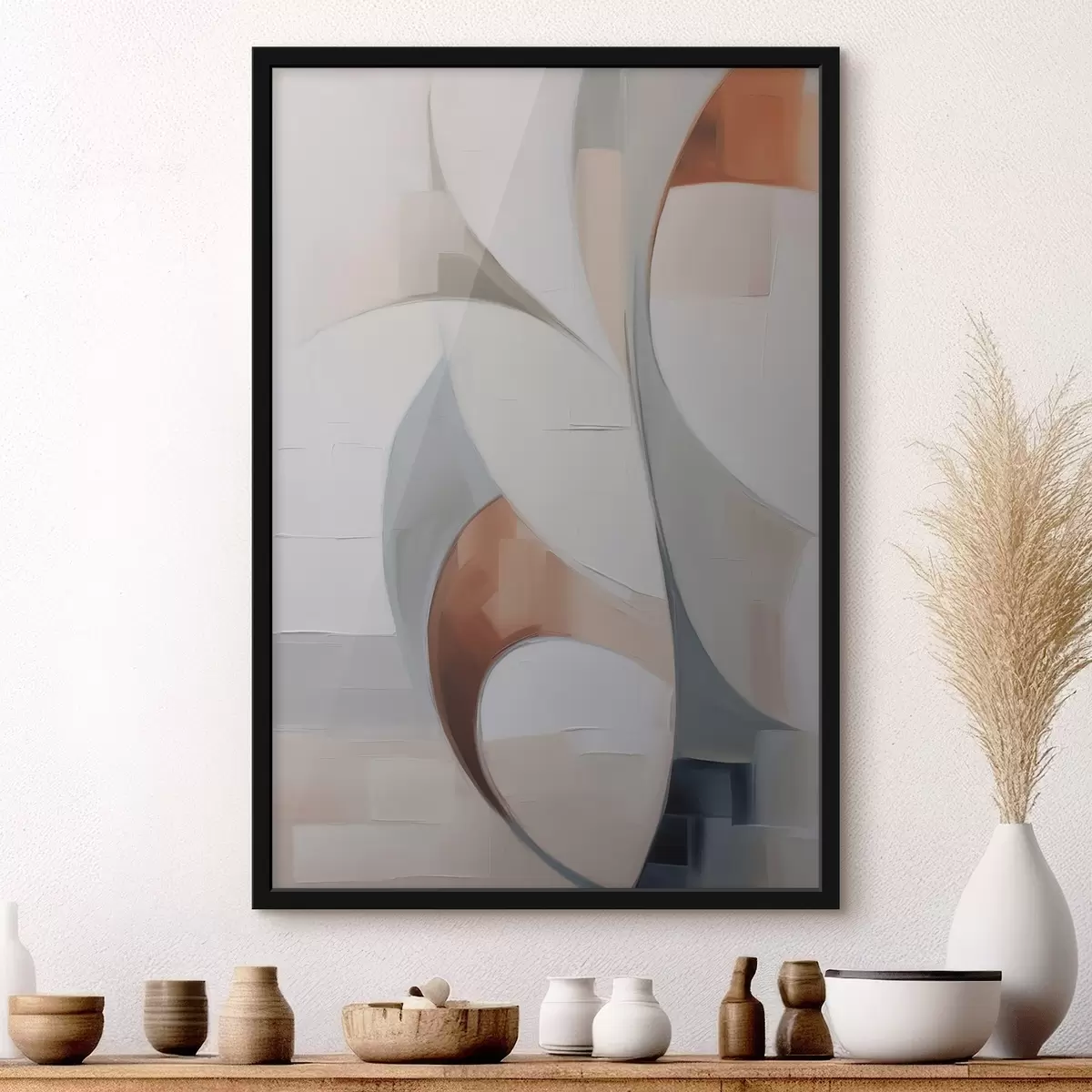 Poster Geometrische Abstraktion f43198