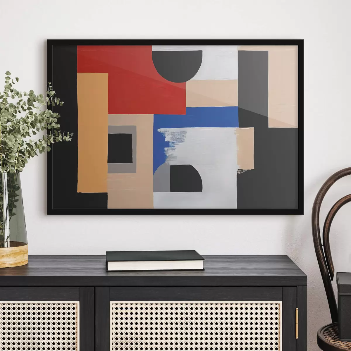 Poster Geometrische Abstraktion f42993