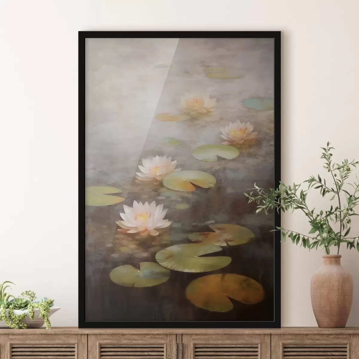 Poster Seerosen f43045