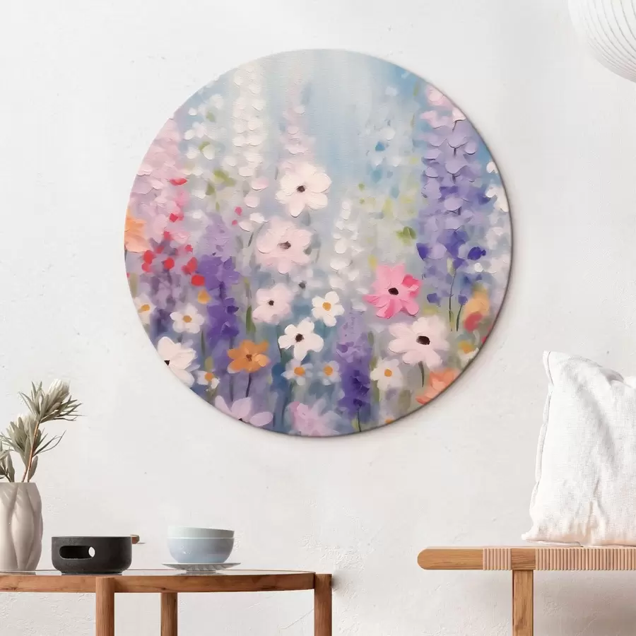 Wandbilder Bunte Blumen r43074