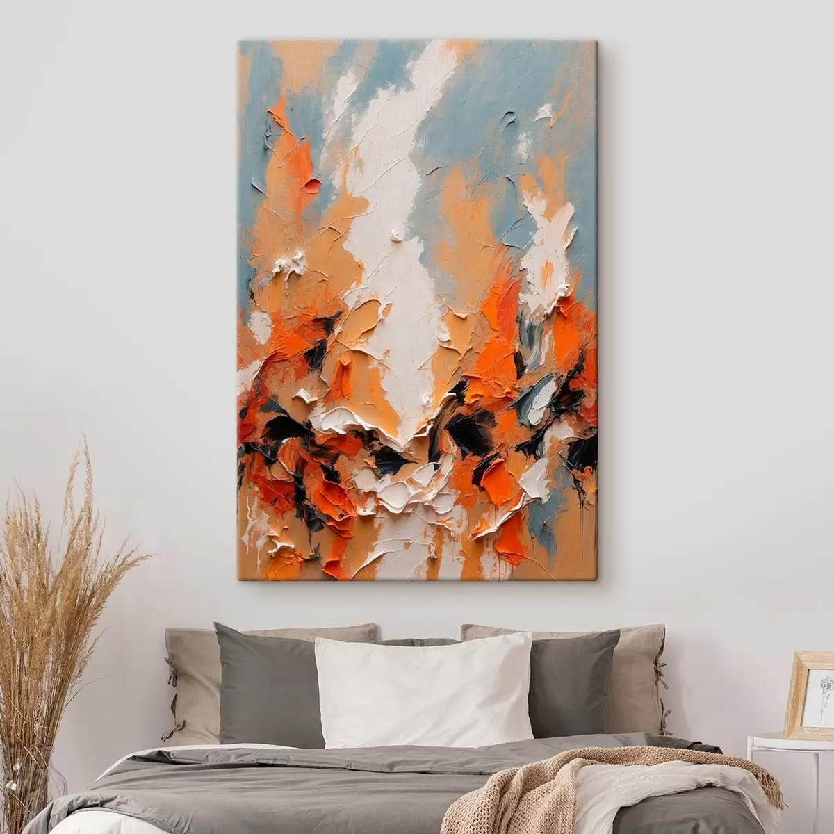 Wandbilder Abstraktes Ölgemälde im Stil s43088