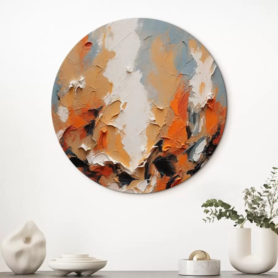 Wandbilder Abstraktes Ölgemälde im Stil r43088