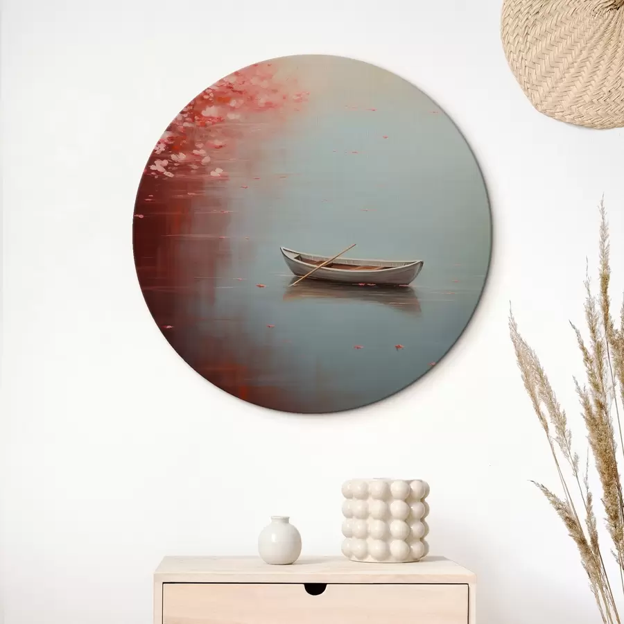 Wandbilder Boot, Ölgemäldeimitation r43261