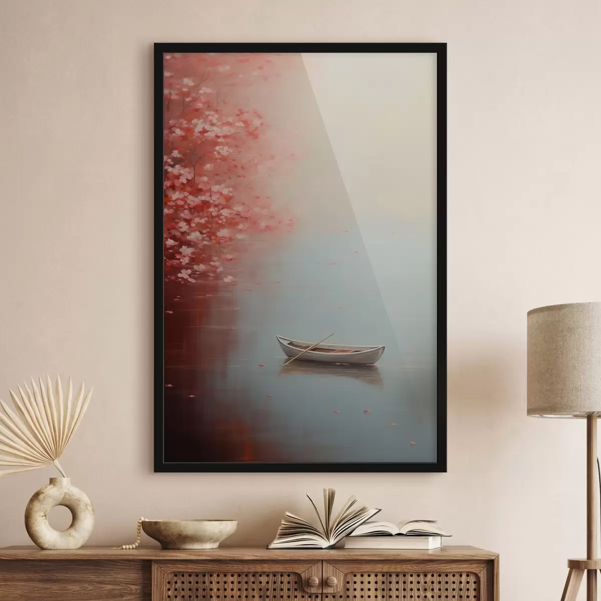 Poster Boot, Ölgemäldeimitation f43261