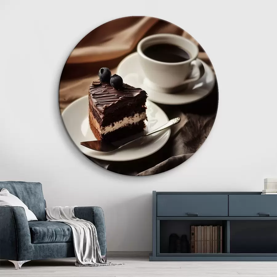 Wandbilder Kaffee und Kuchen r43294