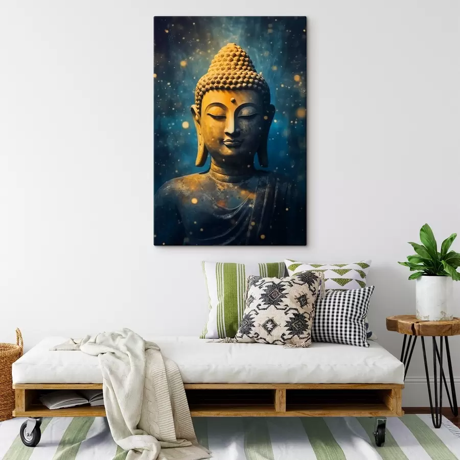 Wandbilder Buddha-Skulptur s43273