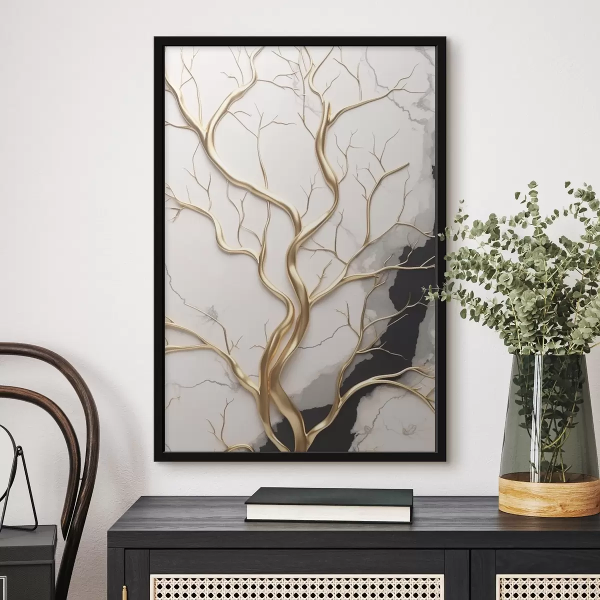 Poster Abstrakter Baum f43282
