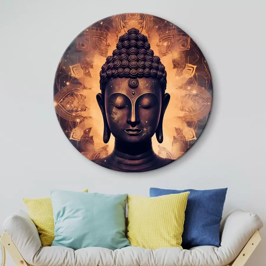 Wandbilder Buddha in der Strahlkraft der Energie r43276