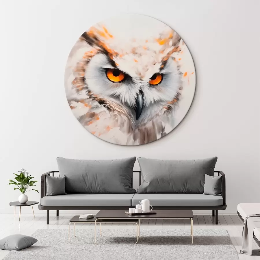 Wandbilder Mystischer Blick einer Eule r43283