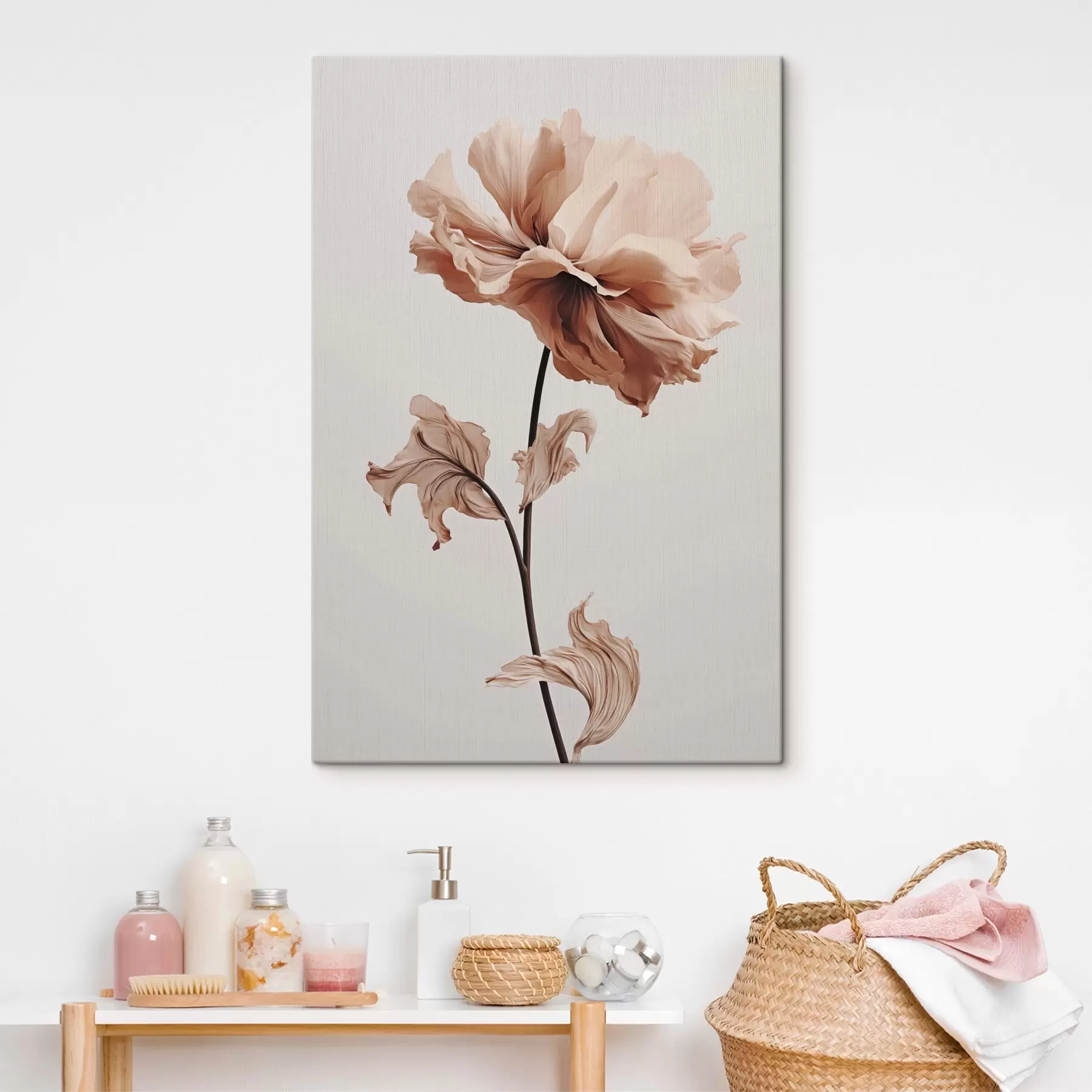 Wandbilder Trockenblumen-Minimalismus s43341