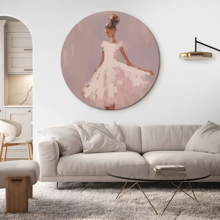 Wandbilder Ballerina abstrakte Nachahmung Malerei r43342