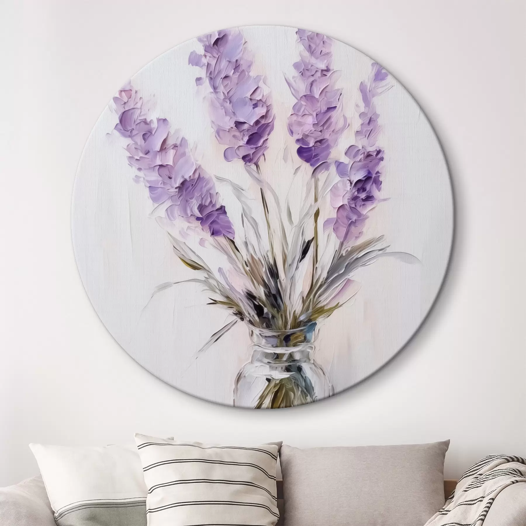 Wandbilder Helle Blumen Nachahmung Malerei r43344