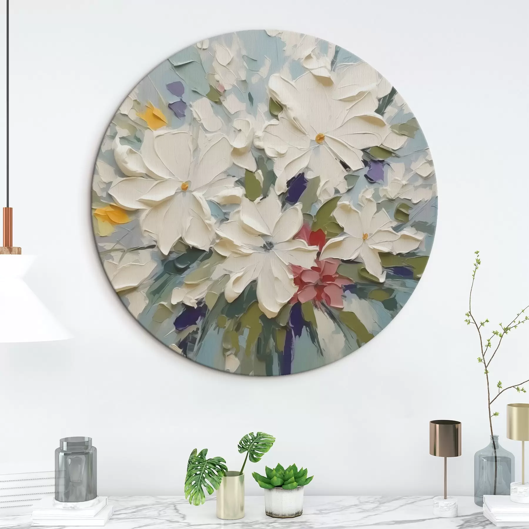 Wandbilder Blumenstrauß Nachahmung Malerei r43348