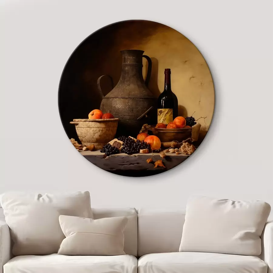 Wandbilder Klassisches Stillleben mit warmer Beleuchtung r43369