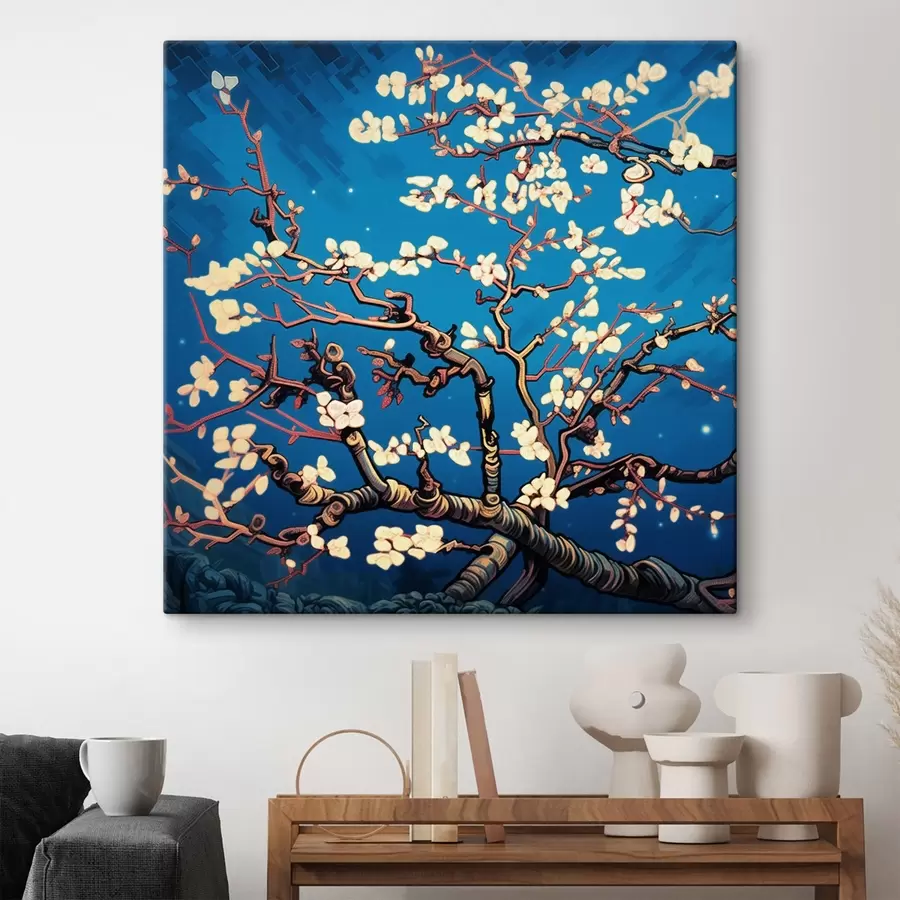 Wandbilder Gemälde inspiriert von Van Goghs 