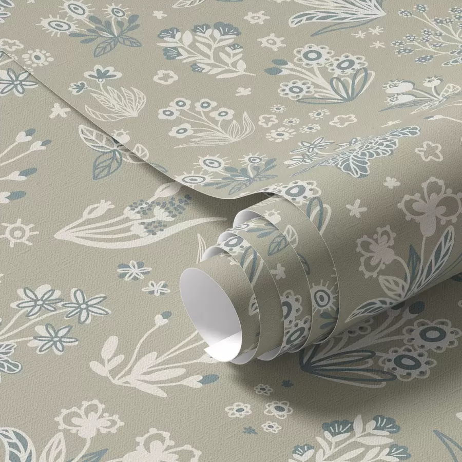 Fototapete Minimalistische Pflanzen a00018