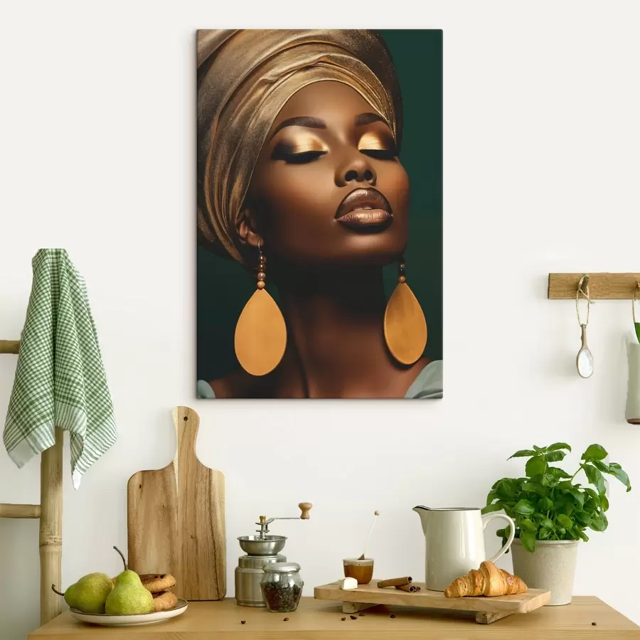 Wandbilder Weibliches Porträt s43416