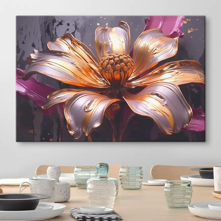 Wandbilder Große Blume s43425