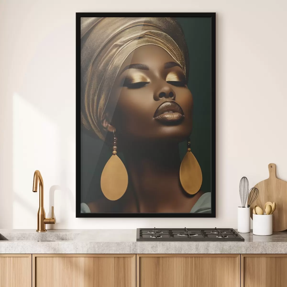 Poster Weibliches Porträt f43416