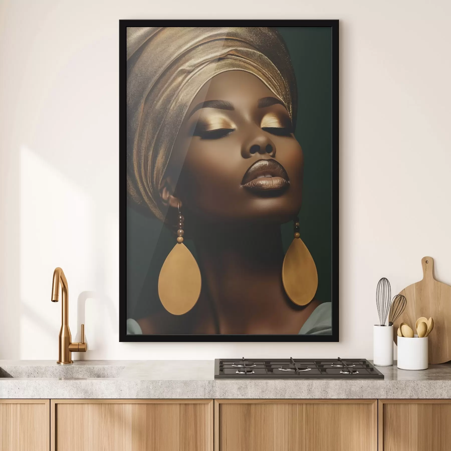 Wandbilder Weibliches Porträt f43416