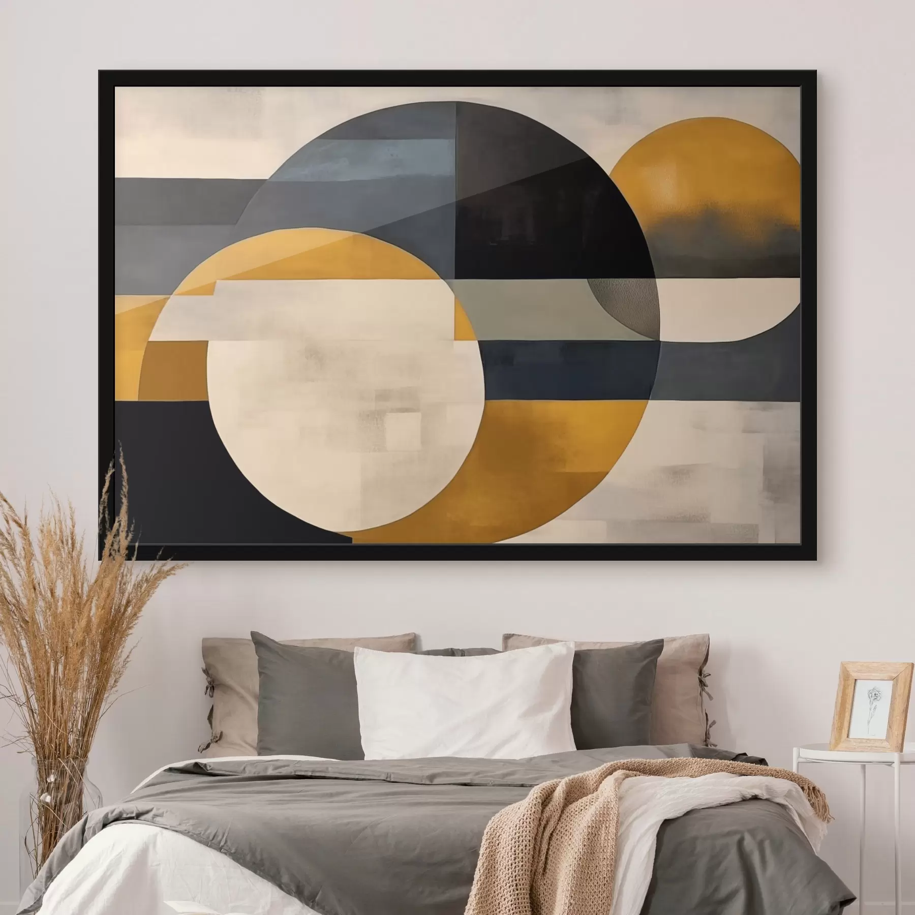 Fototapete Geometrische Komposition im minimalistischen Stil f43419