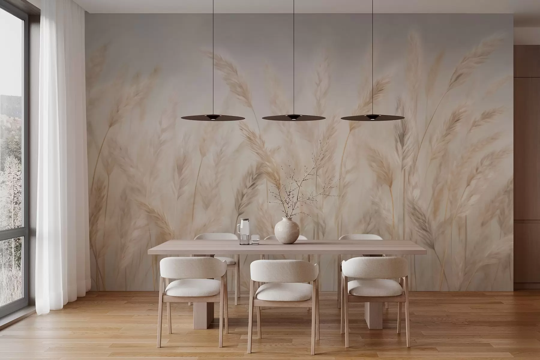 Fototapete Ährchen gegen den blauen Himmel w03530