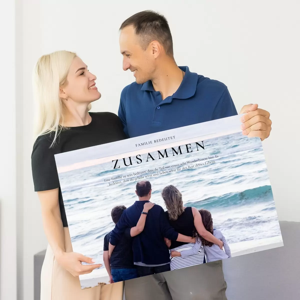 Wandbilder Zusammengehörigkeit und Liebe schaffen Glück s43663