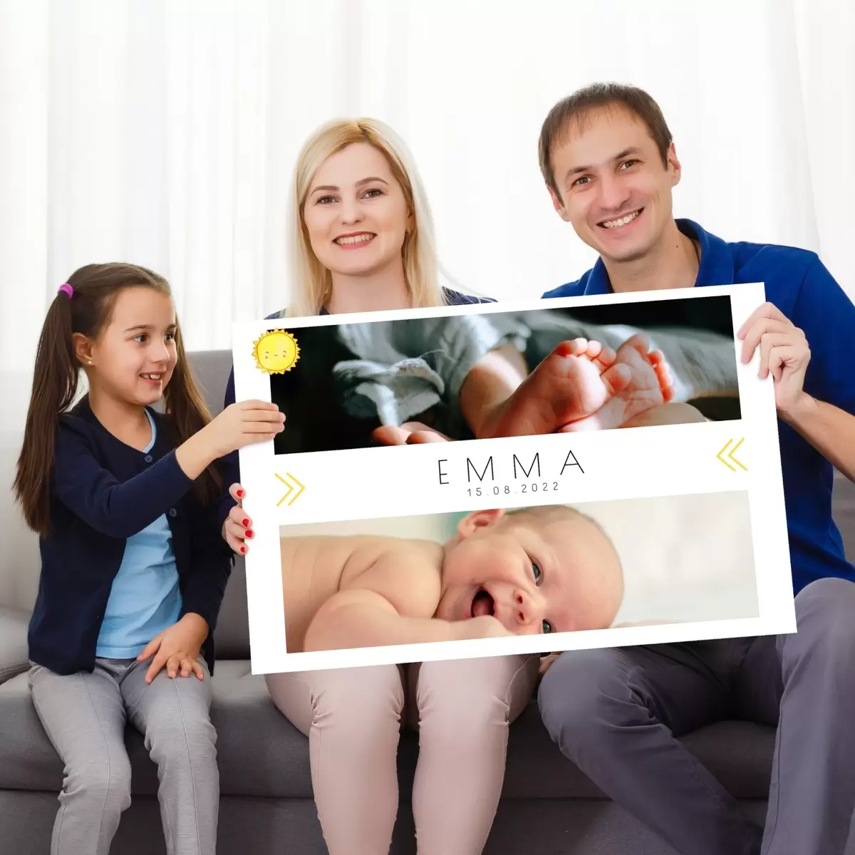 Wandbilder Gemeinsam Emmas besonderen Tag feiern s43661