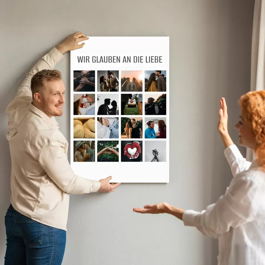 Wandbilder Die Liebe und wertvolle Momente feiern s43670