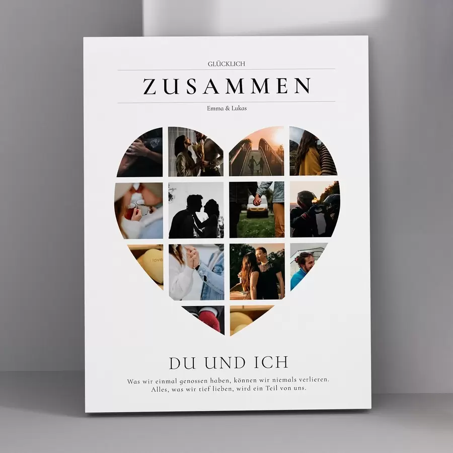 Wandbilder Gemeinsam in Liebe und Erinnerungen s43686