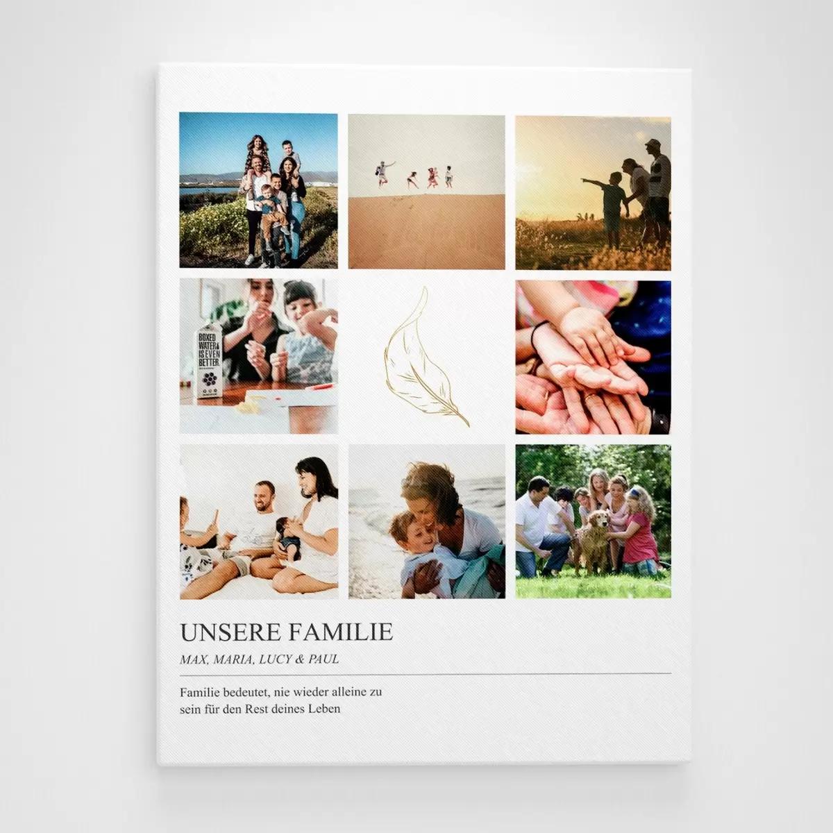 Wandbilder Geschätzte Momente mit geliebten Menschen zusammen s43682