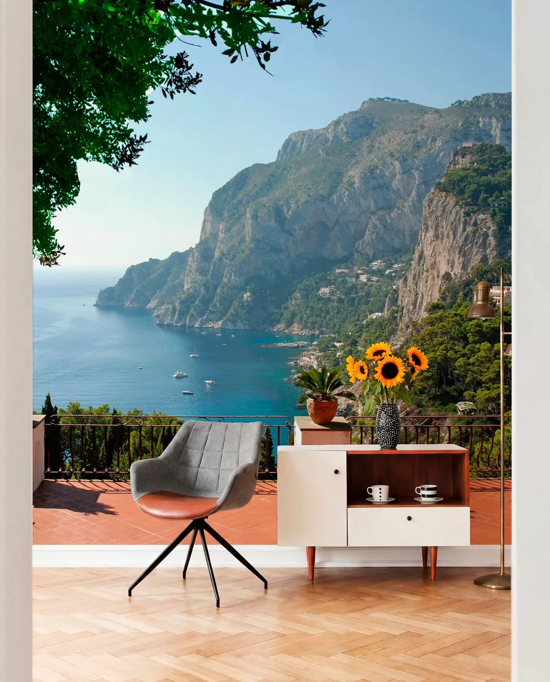 Fototapete Mediterrane Landschaft u53438