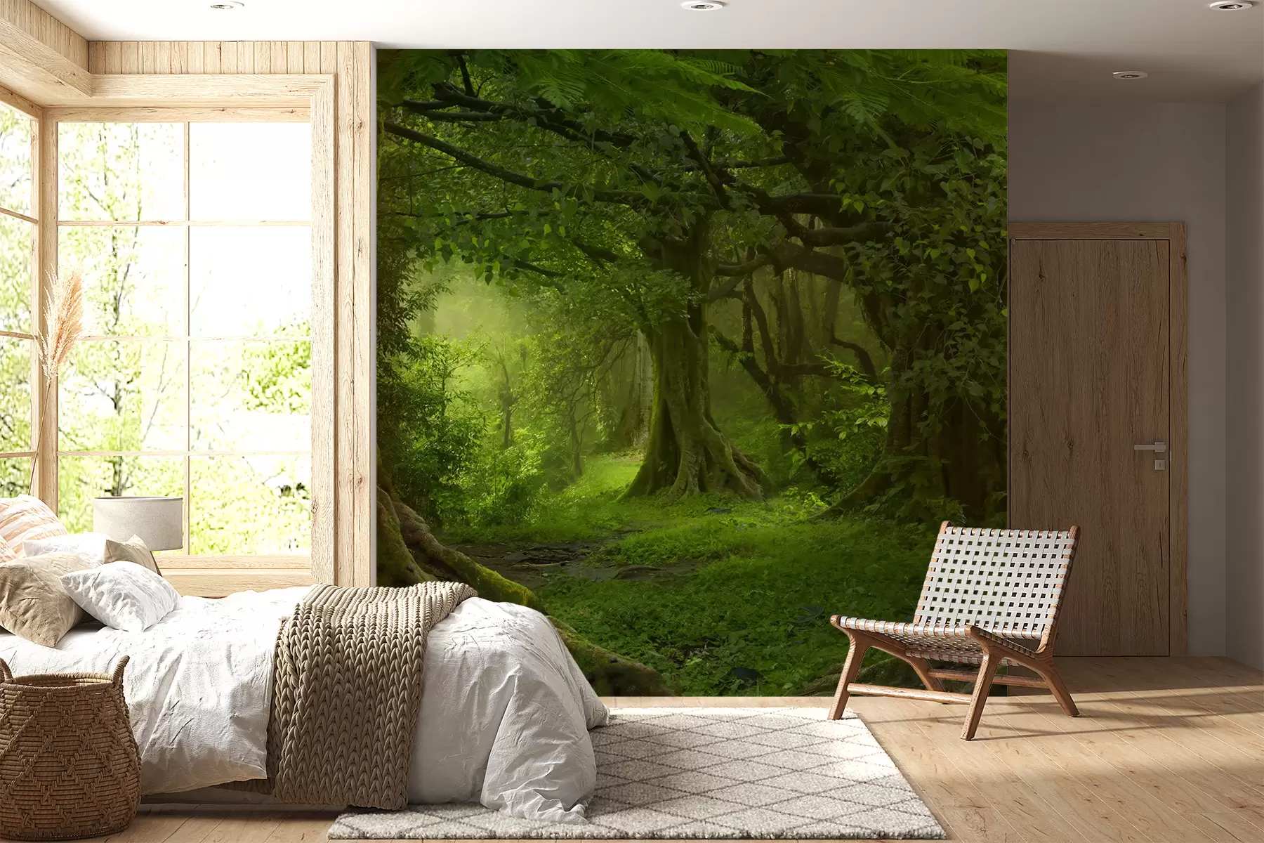 Fototapete Uralter Wald u56167