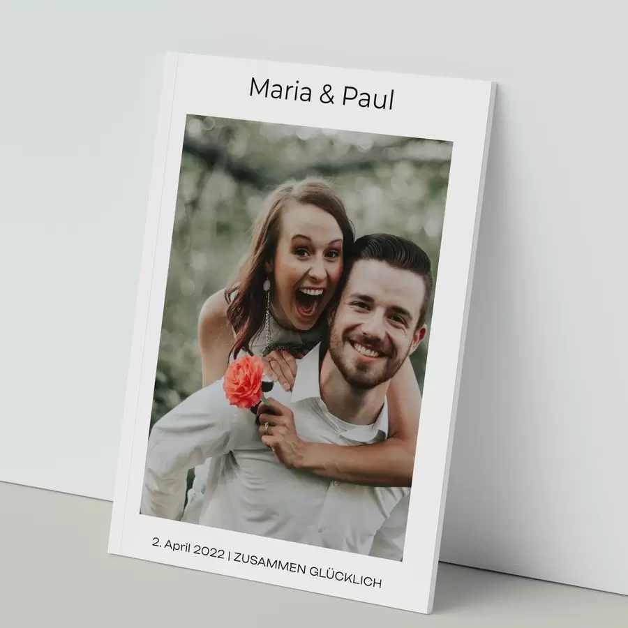 Wandbilder Liebe und Lachen an diesem Tag s43666