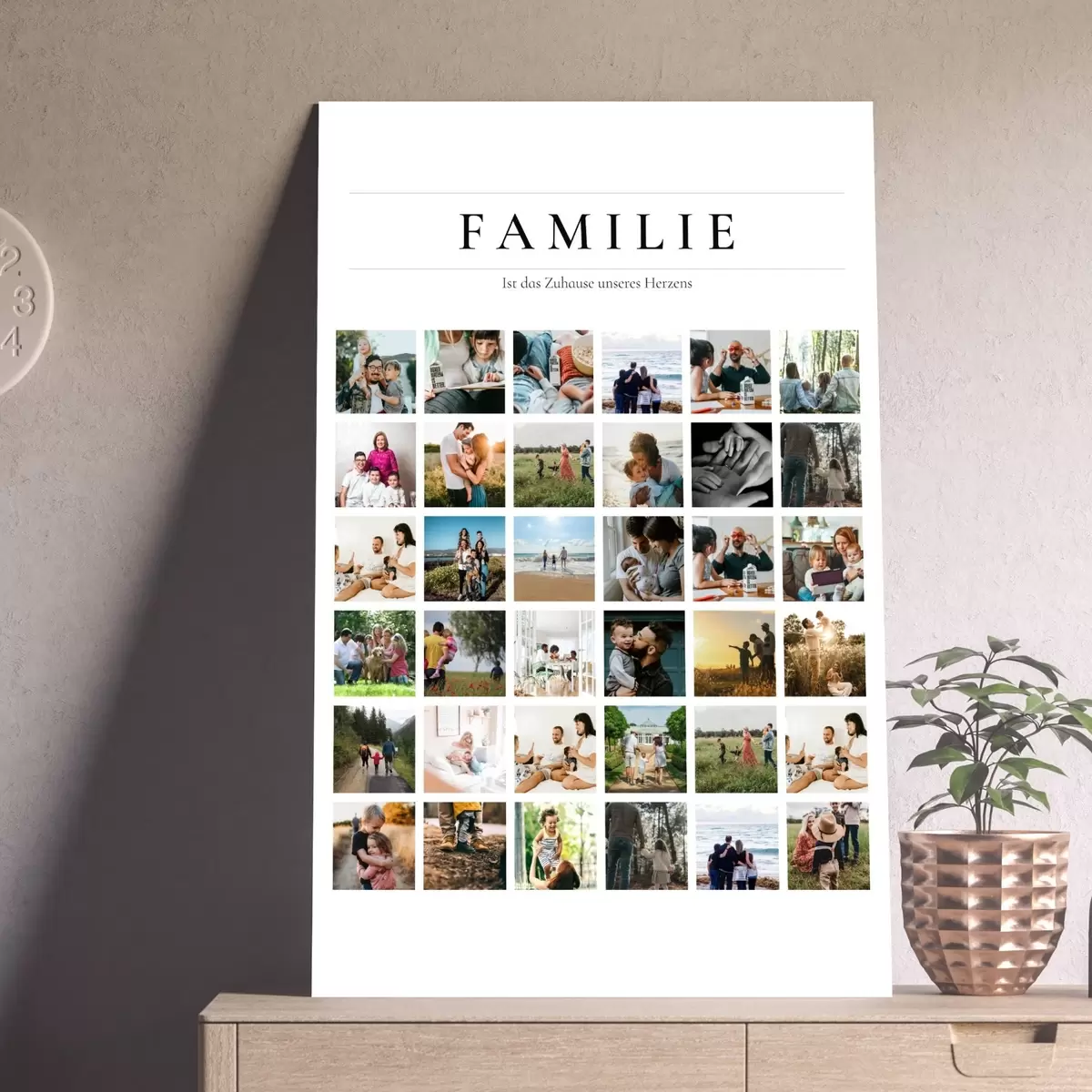 Wandbilder Geschätzte Momente mit der Familie zusammen s43684