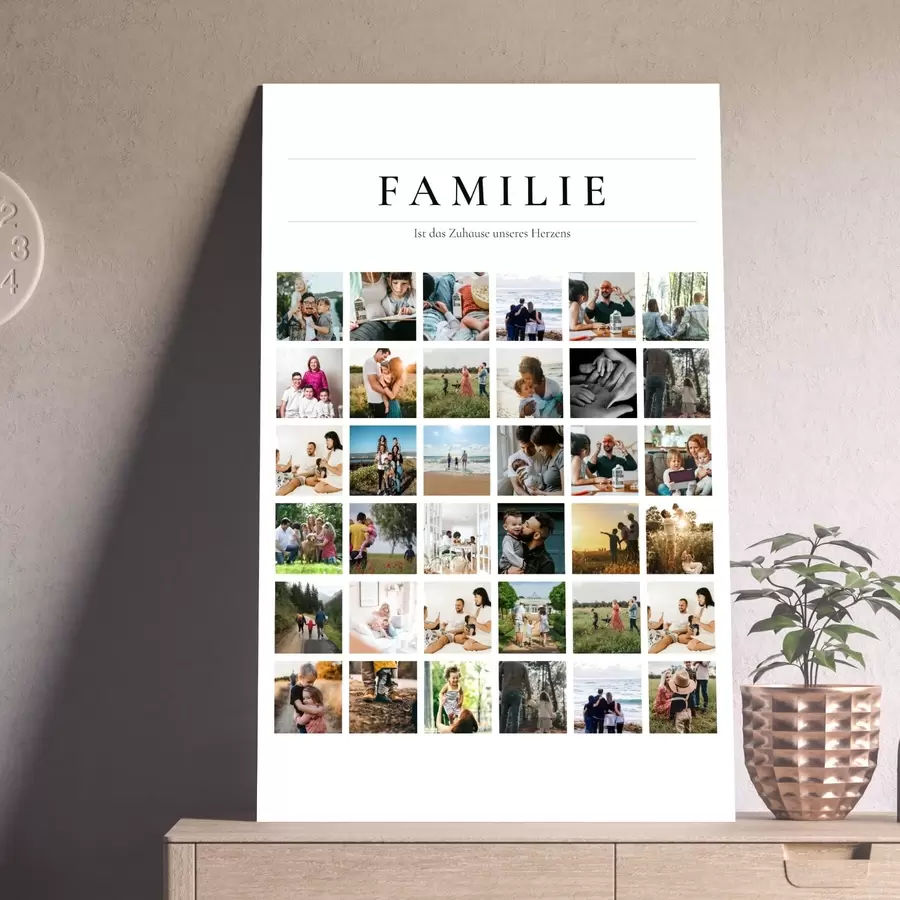 Wandbilder Geschätzte Momente mit der Familie zusammen s43684