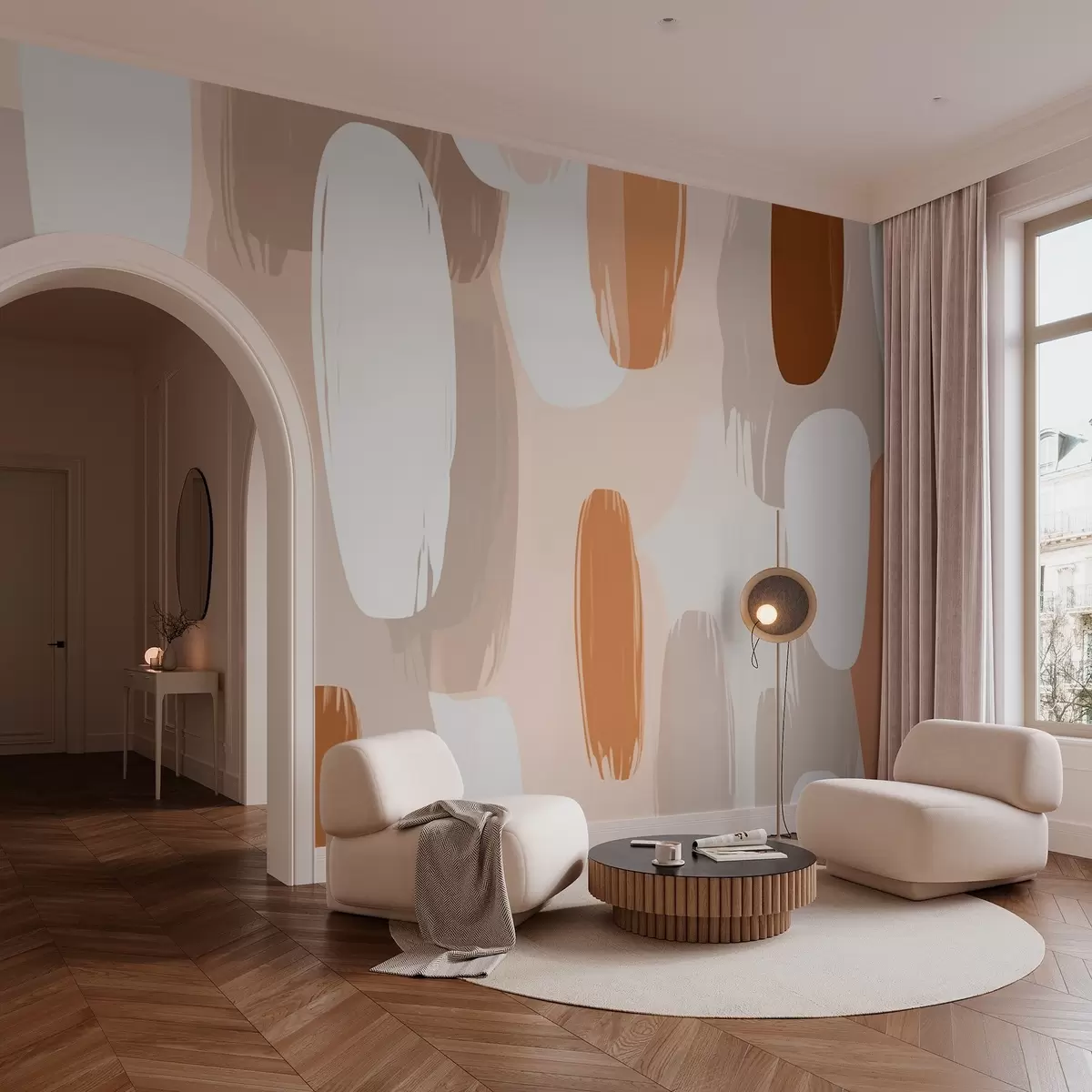 Fototapete Abstraktes Muster w03507