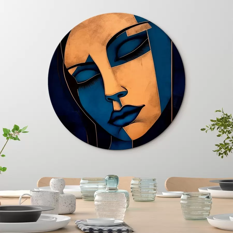 Wandbilder Gesicht r43522