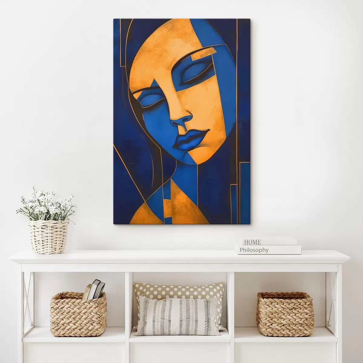 Wandbilder Gesicht s43522