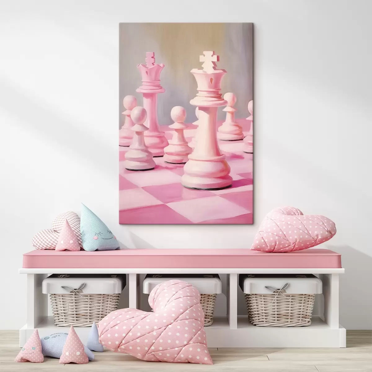 Wandbilder Schachfiguren s43514