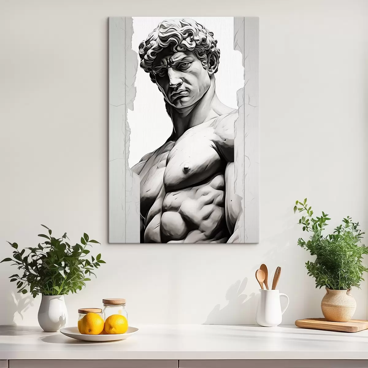 Wandbilder Marmor-Titan s43575