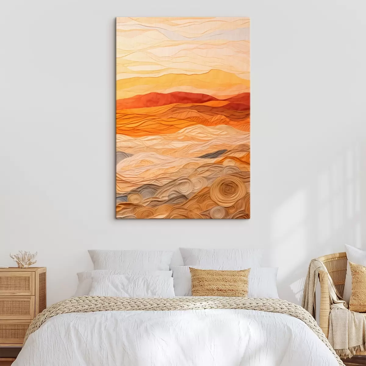 Wandbilder Goldene Dünen Symphonie s43587