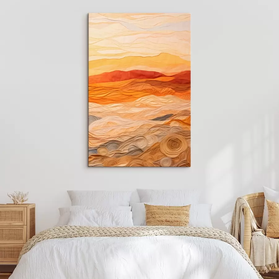 Wandbilder Goldene Dünen Symphonie s43587