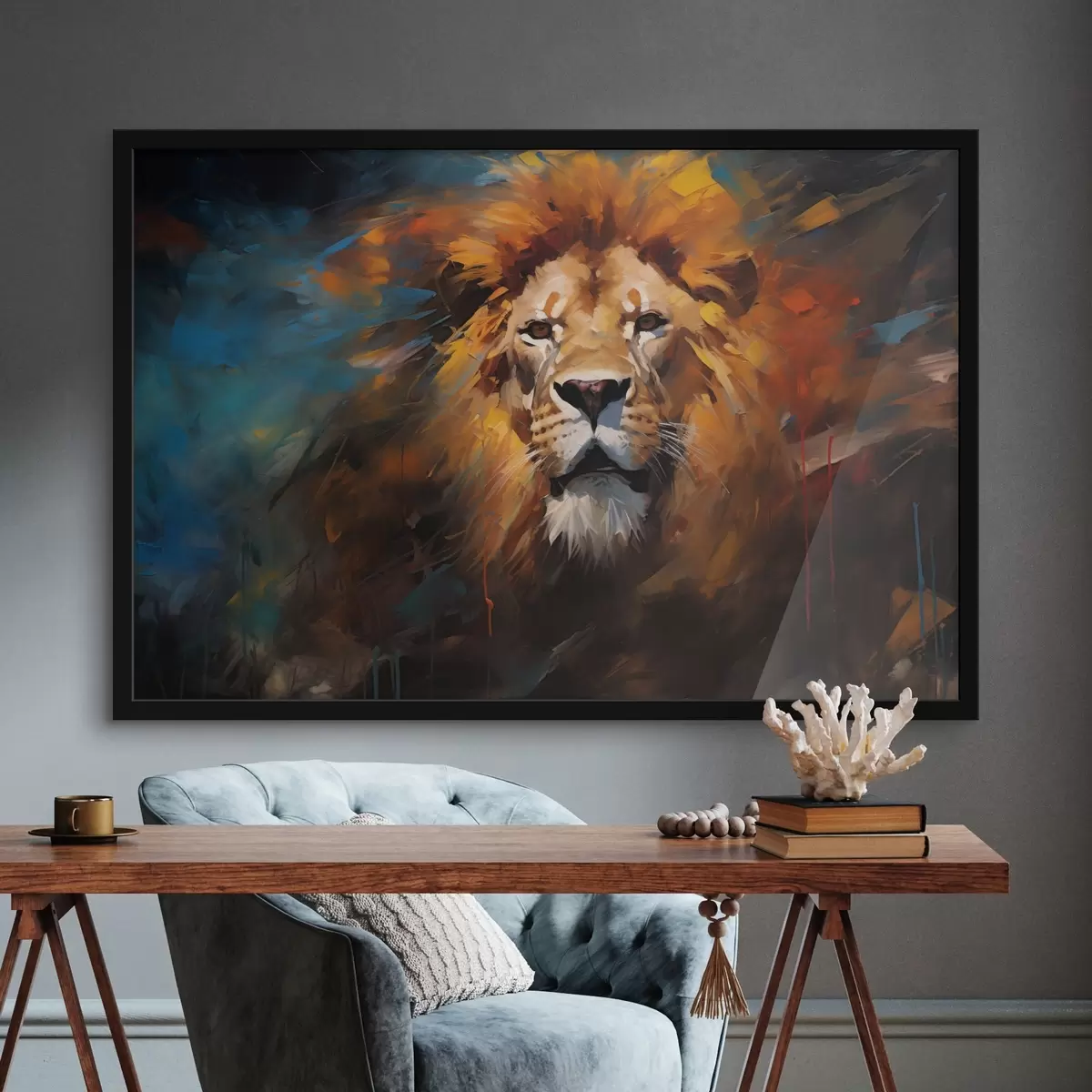 Poster Majestätisches Brüllen f43581