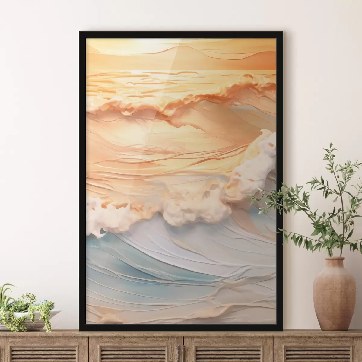 Poster Die Umarmung des Ozeans f43592