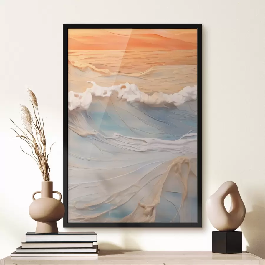 Fototapete Sonnenuntergang Gezeiten f43593